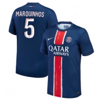 Dres Paris Saint-Germain Marquinhos #5 Domaci 2024-25 Kratak Rukav